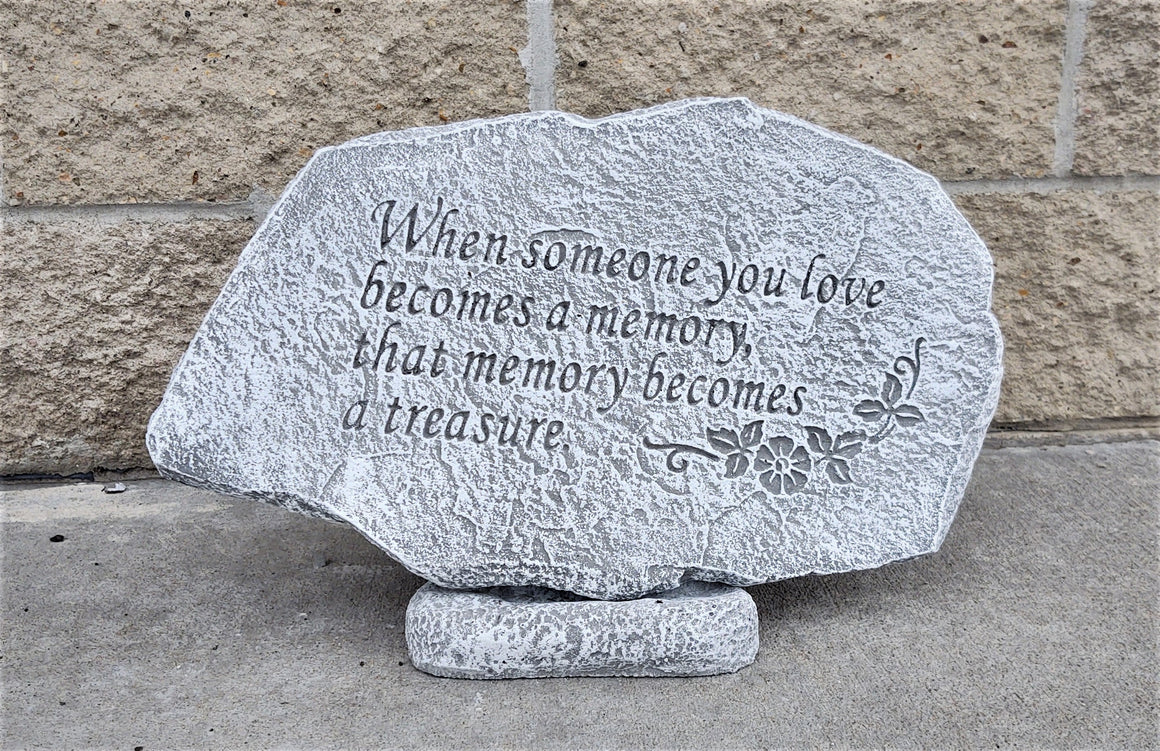 Memorial Garden Stone, When Someone You Love