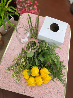 DIY Prom/Homecoming 6 Roses Bouquet