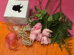 DIY Prom/Homecoming 6 Roses Bouquet