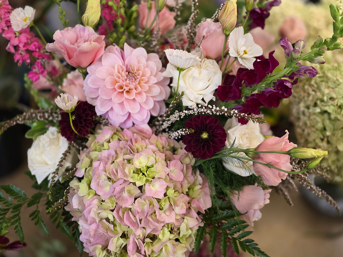 Sympathy Custom Premium Flower Arrangement
