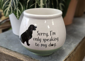 Dog Planter with Succulent or Plant (3 Designs)