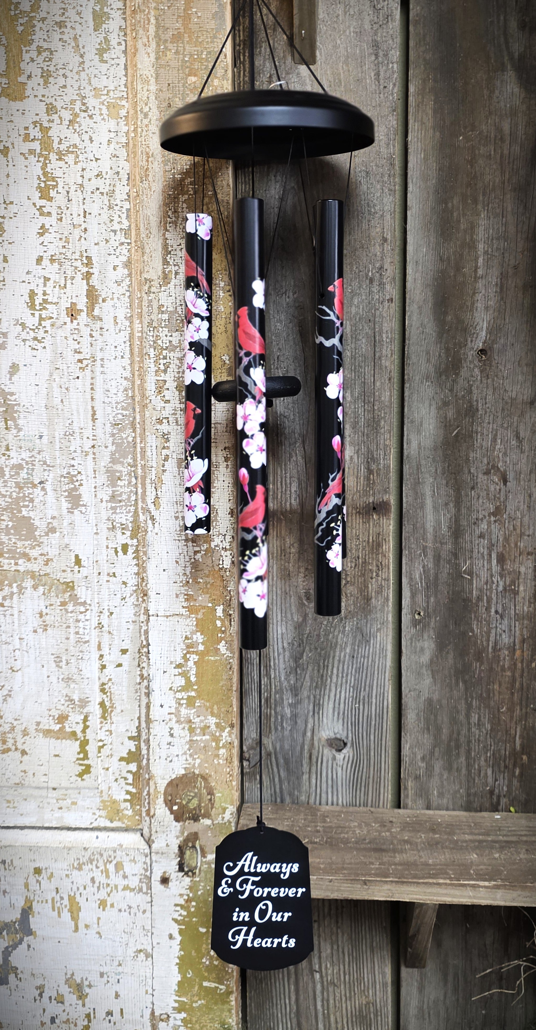 Memorial Wind Chimes, Always & Forever in Our Hearts