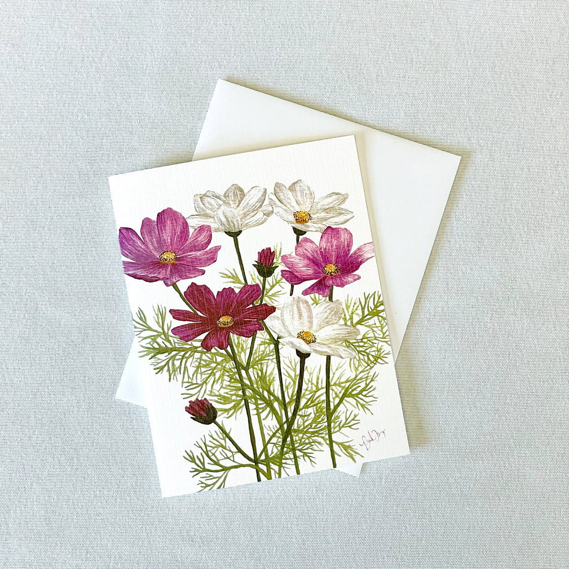 Cosmos Greeting Card