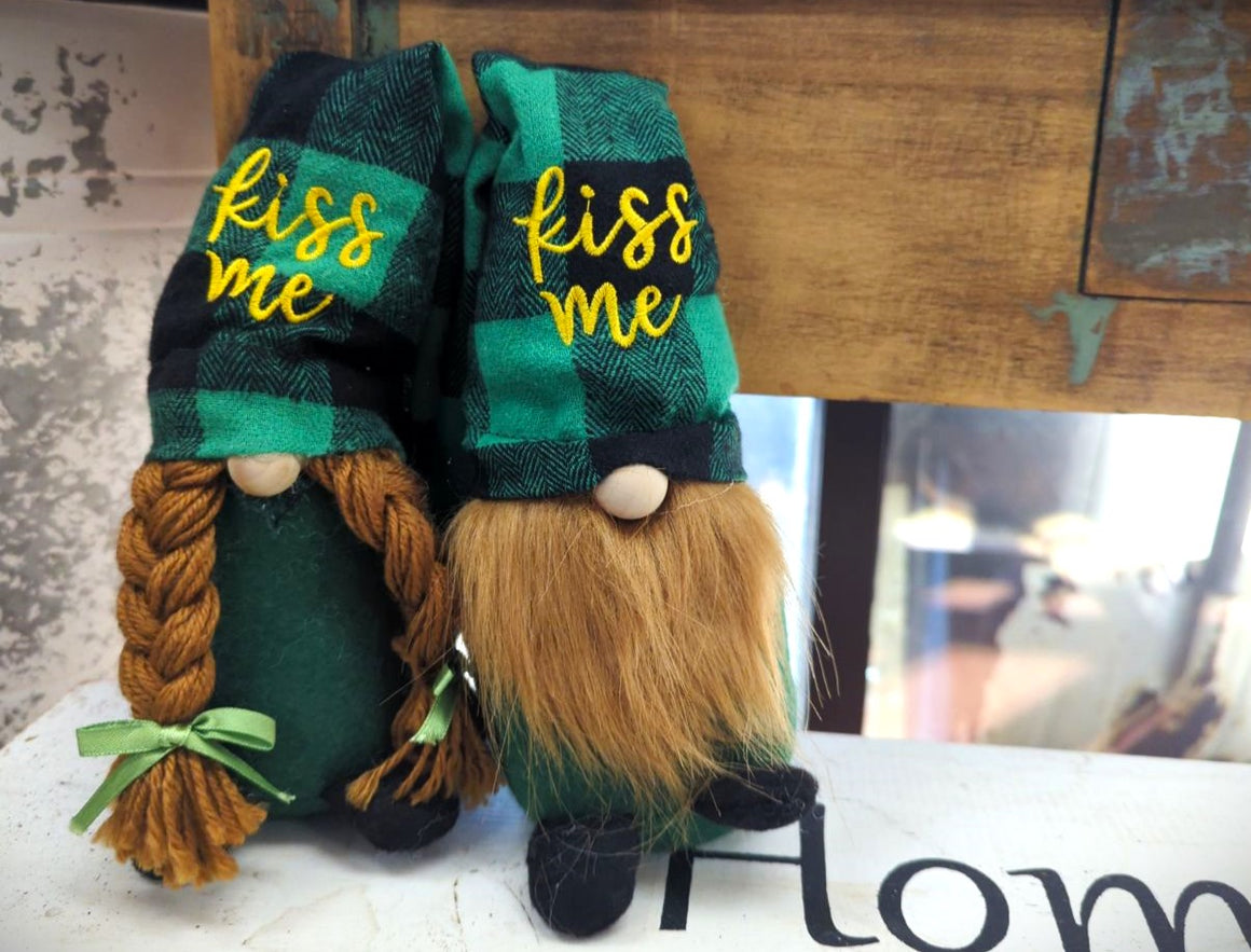 Male and Female Leprechaun Doll Plushies