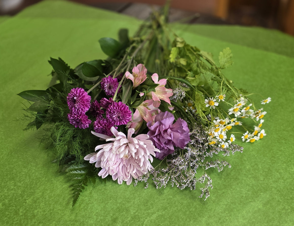 DIY Prom/Homecoming Mixed Flower Bouquet