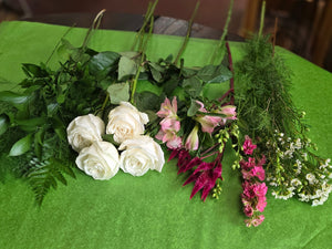 DIY Prom/Homecoming Roses & Mixed Flower Bouquet