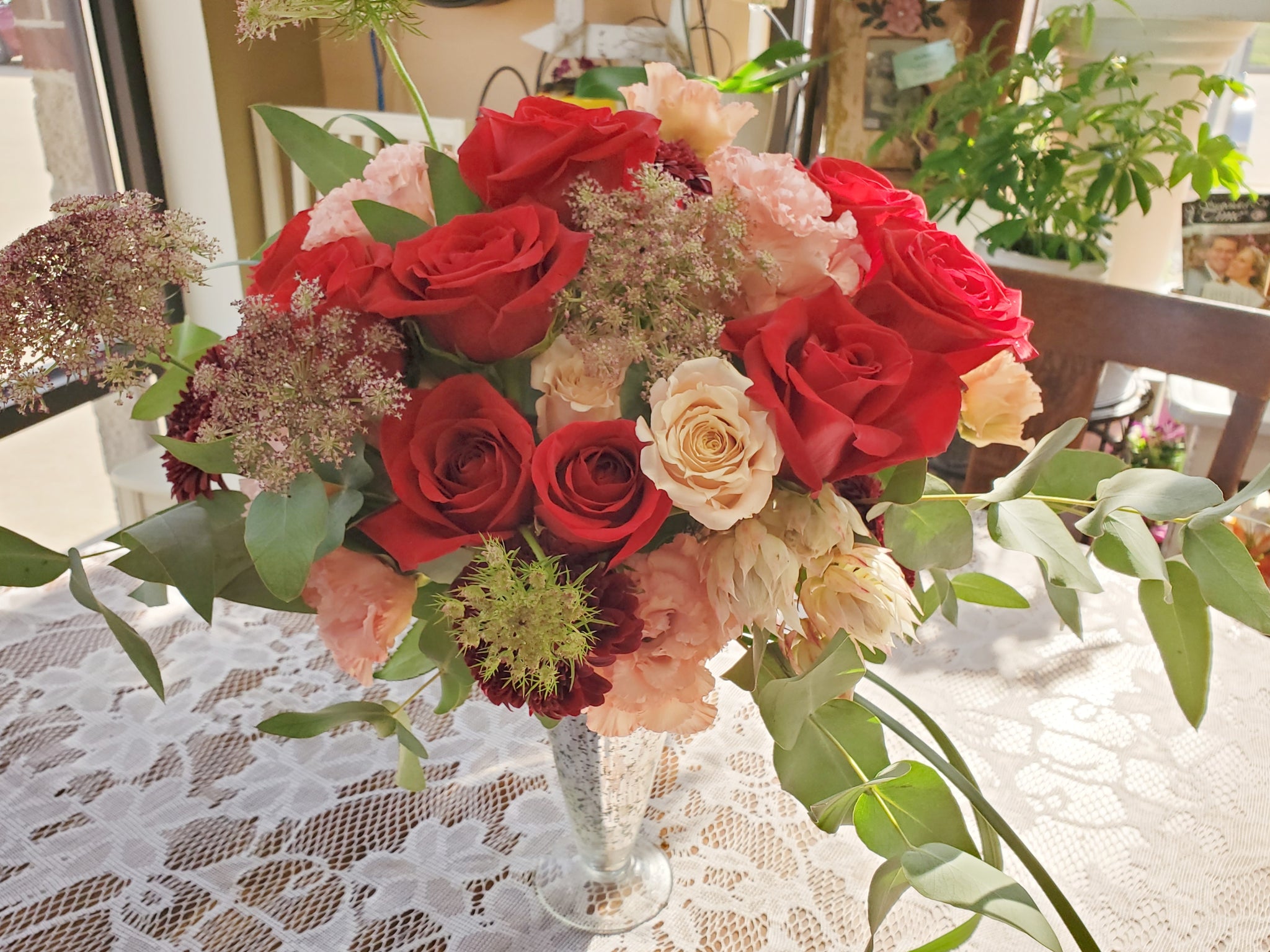 Deluxe Artificial Flower Bouquets