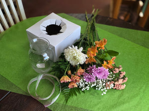 DIY Prom/Homecoming Mixed Flower Bouquet