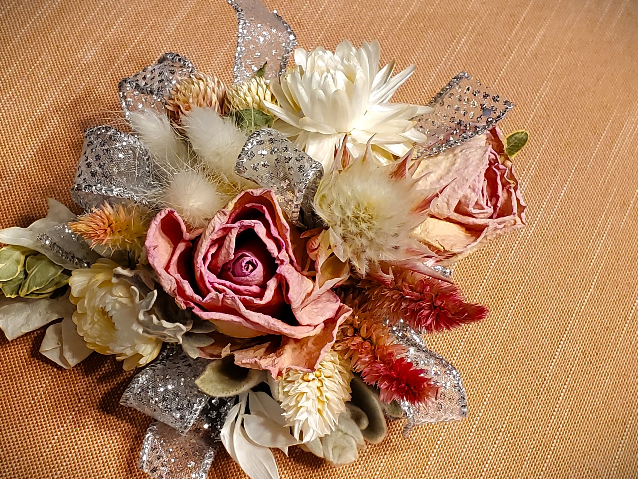 Dried Flower Corsage - E's Florals Dried Flower Corsage - E's Florals
