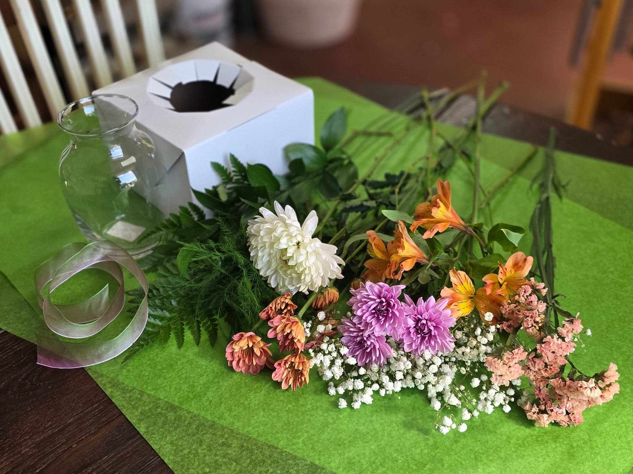 DIY Prom/Homecoming Mixed Flower Bouquet