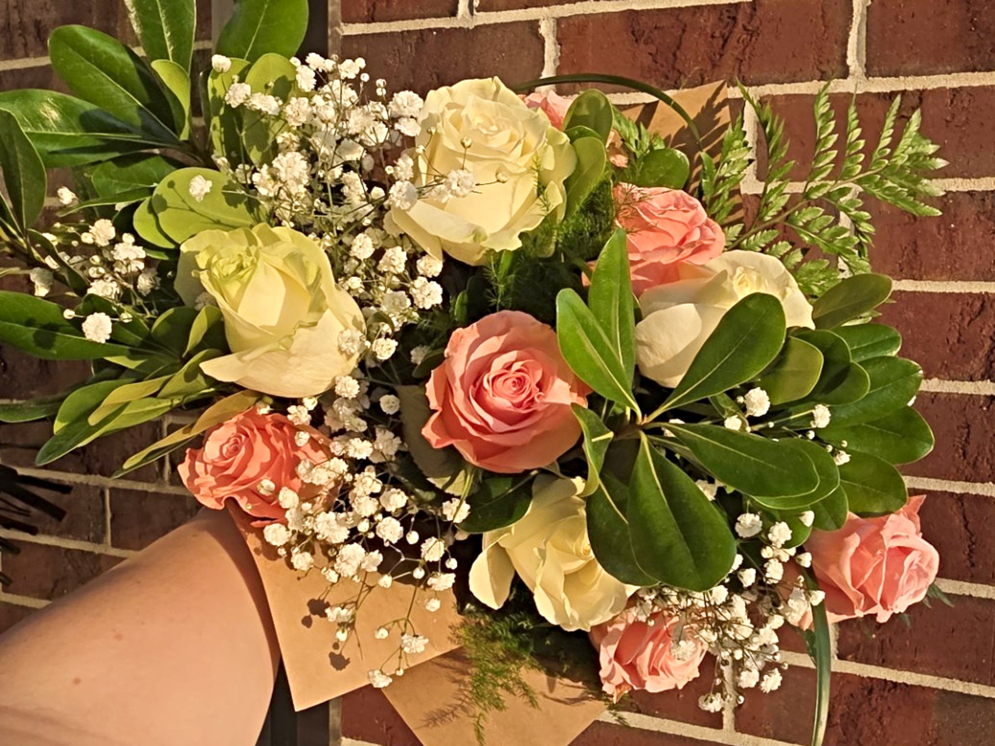 Roses Wrapped Bouquet