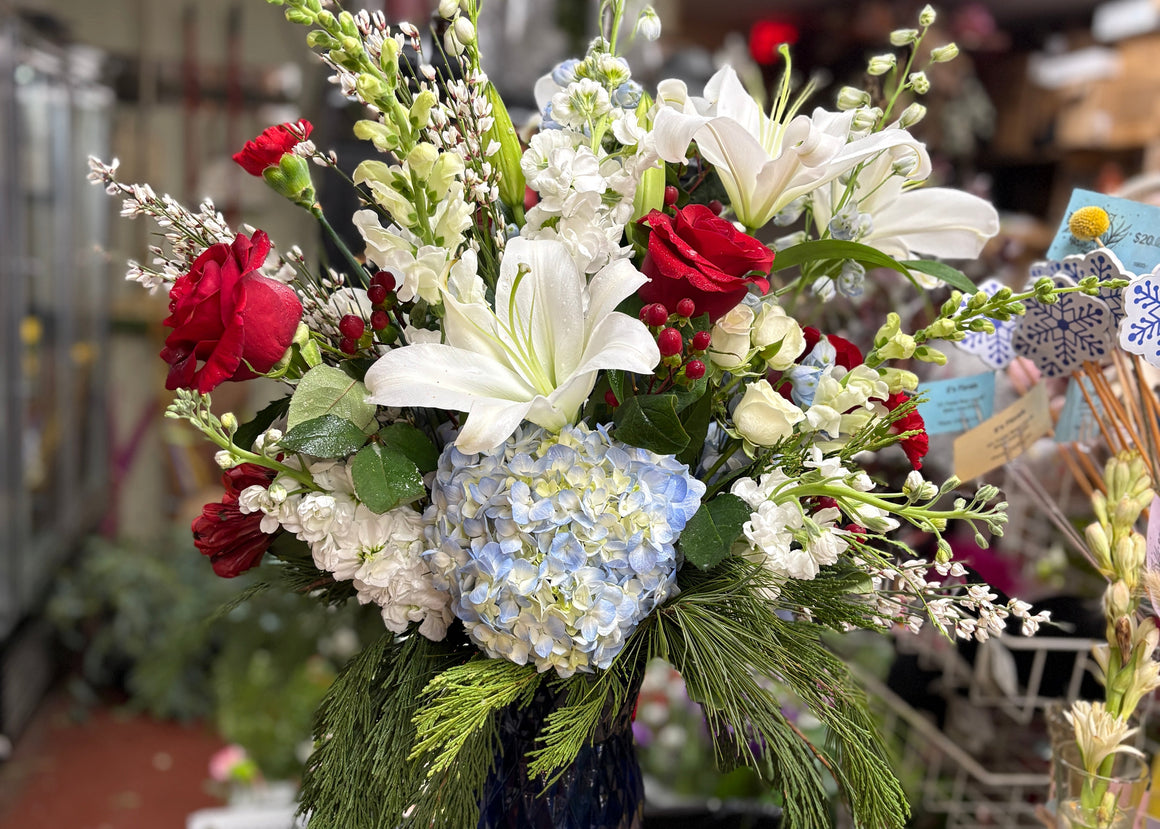 Patriotic Florist's Choice Bouquet