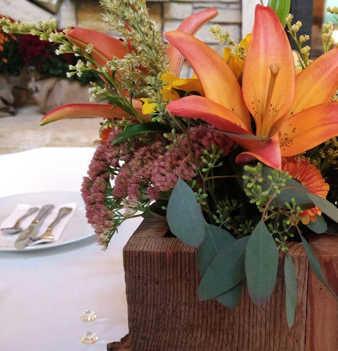 Kwanzaa Floral Centerpiece