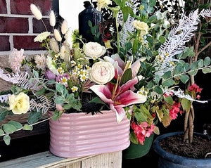 Easter Floral Centerpiece