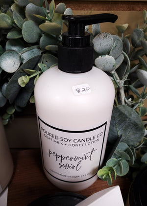 Handmade Lotion by Poured Soy Candle Company