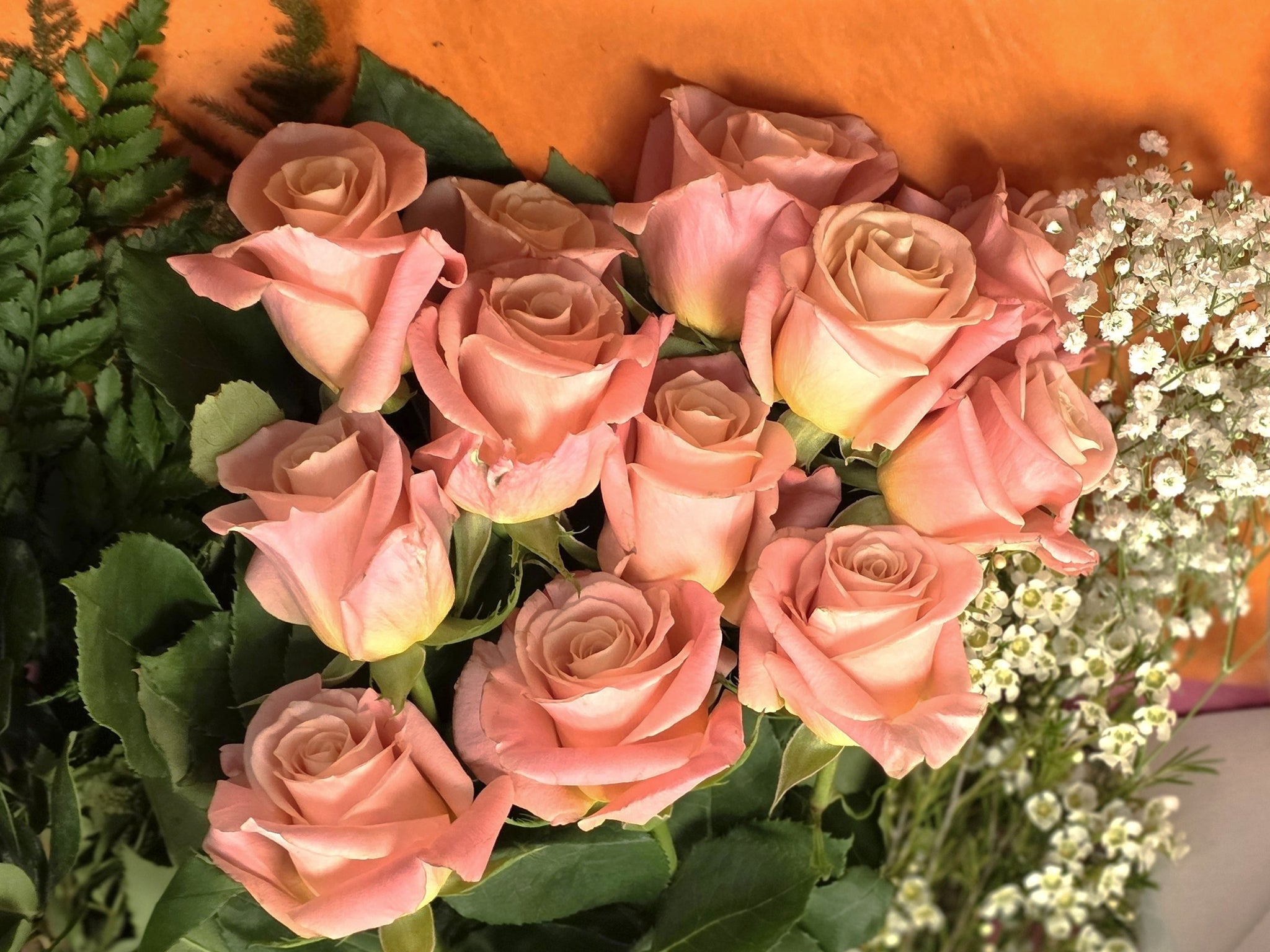 Roses Wrapped Bouquet