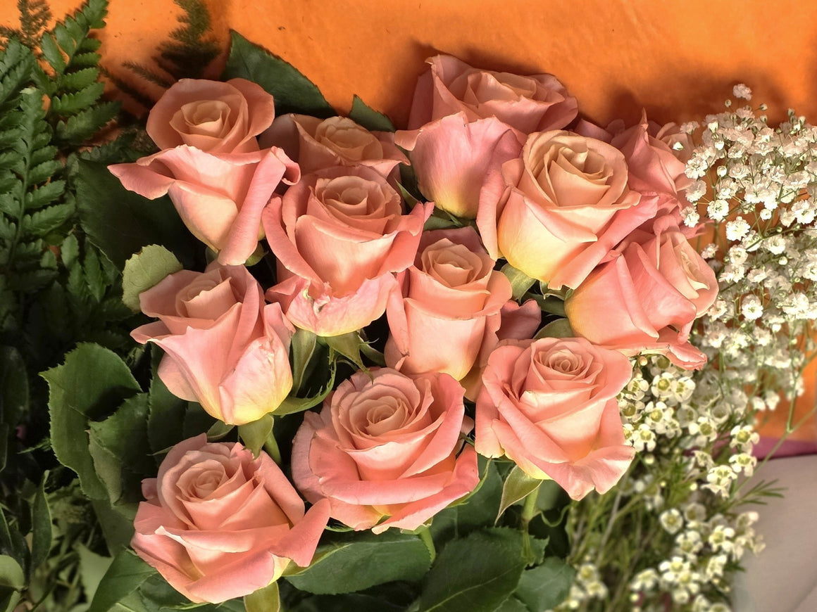 Roses Wrapped Bouquet