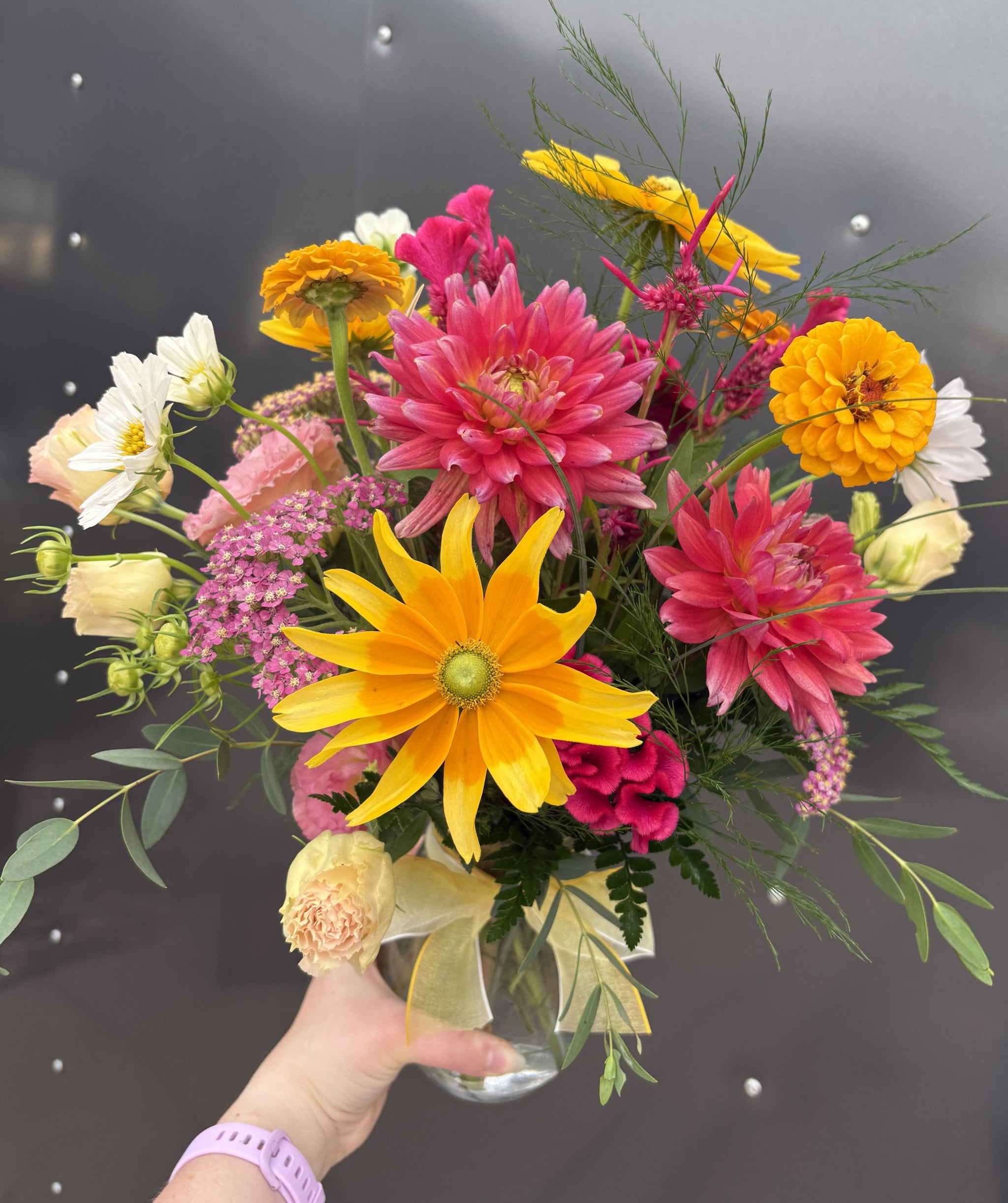 Sympathy Custom Premium Flower Arrangement
