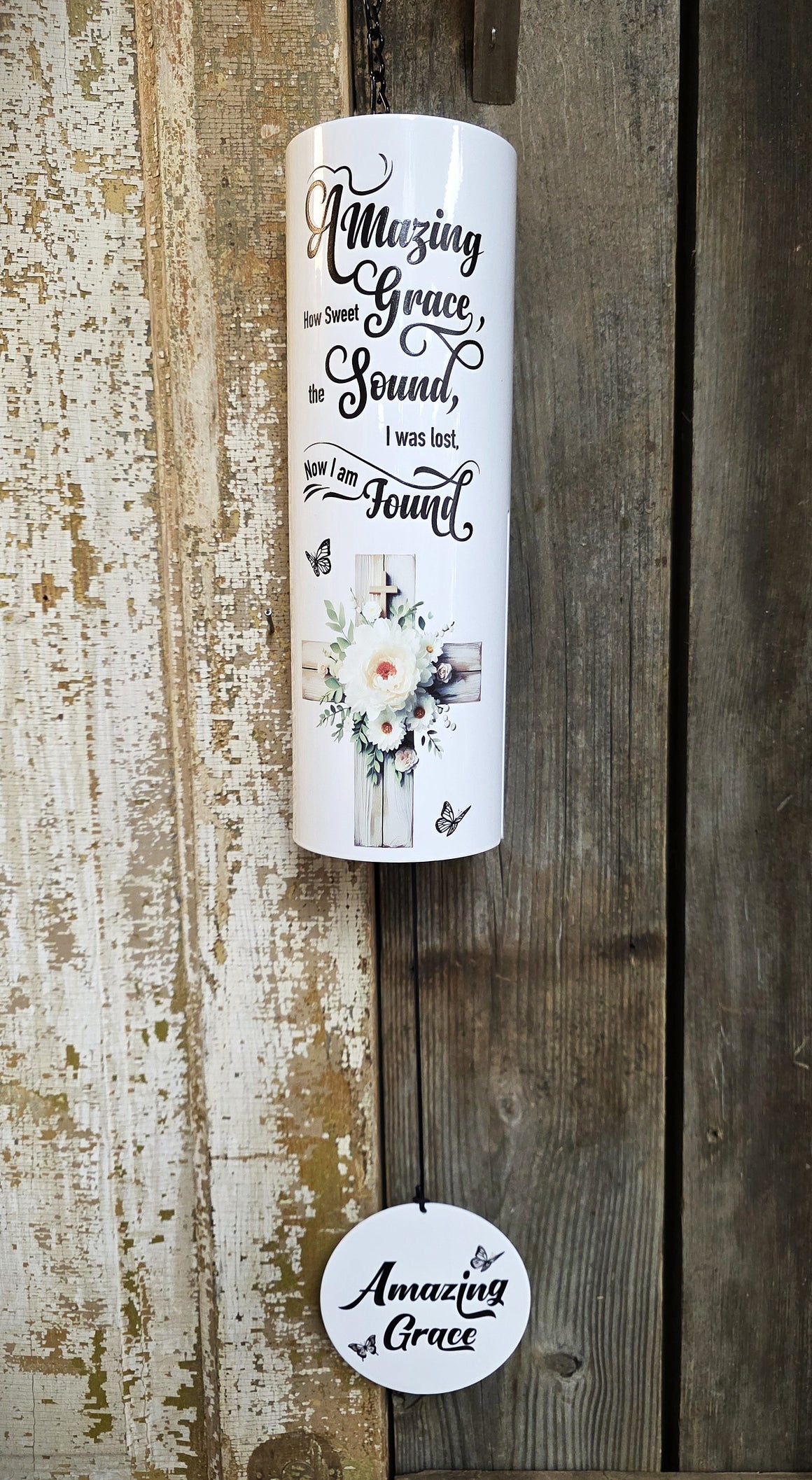 Amazing Grace Wind Chime Cylinder