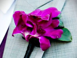 Orchid Boutonniere