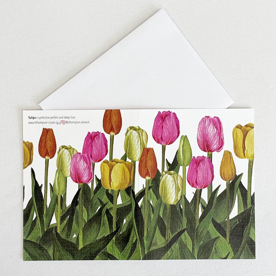 Tulip Greeting Card