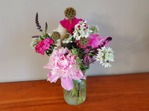 Premium Local Peony & Mixed Flower Bouquets