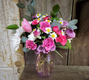 Sympathy Fresh Flower Arrangement