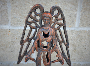 Memorial Metal Angel Sculpture