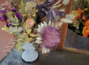 Dried Flower Arrangment (Warm Colors)