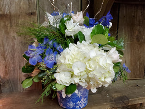 Hanukkah Fresh Flower Bouquet