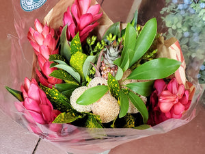 Tropical Wrap Bouquet