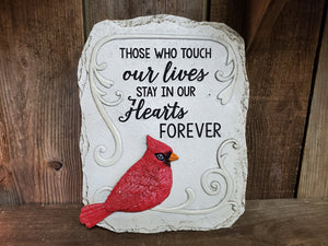 Memorial Garden Stone/Plaque, Those Who Touch Our Lives