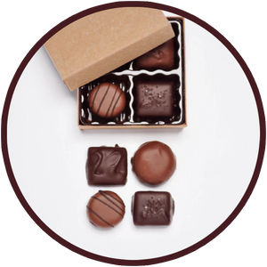 Kalona Chocolate 4-Piece Box