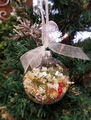 Dried Flower Ball Ornament