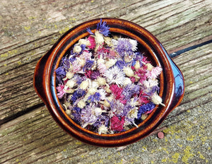 Dried Bachelor Button Flowers