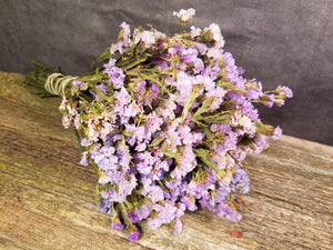 Dried Light Blue Statice Flowers