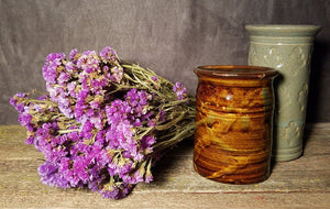 Dried Purple Statice Flowers