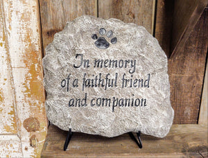 Memorial Garden Stone for Pet