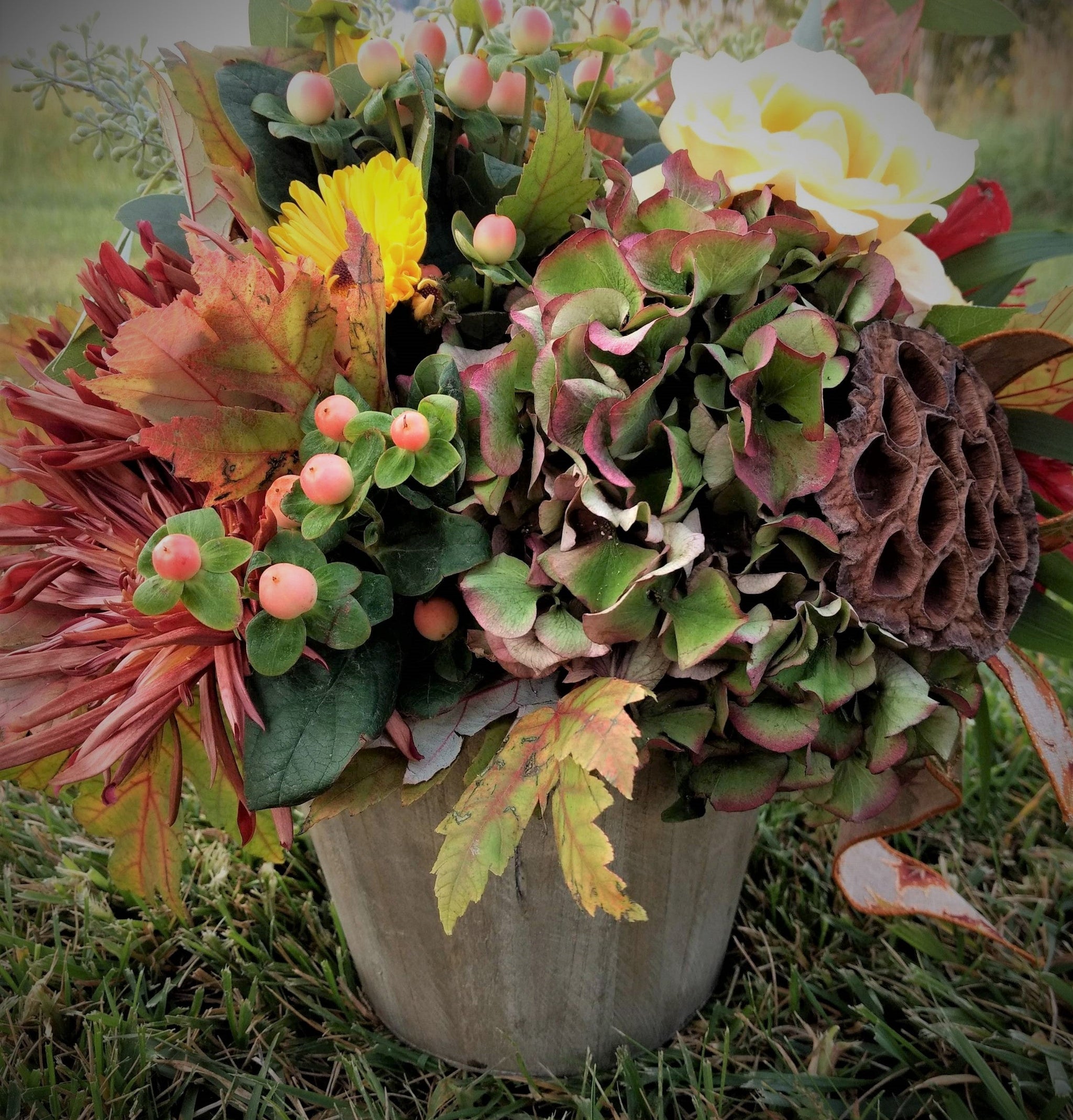 Thanksgiving Floral Centerpiece