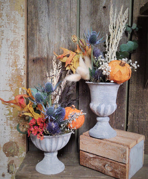 Dried Flower Arrangment (Warm Colors)