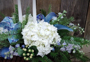 Hanukkah Floral Centerpiece