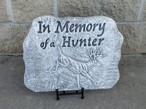 Memorial Garden Stone, In Memory of a Hunter