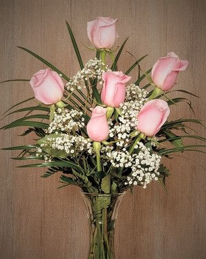 Valentine's Day Rose Bouquet, Standard Half Dozen