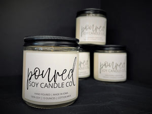 Poured Soy Candles - Made in Iowa