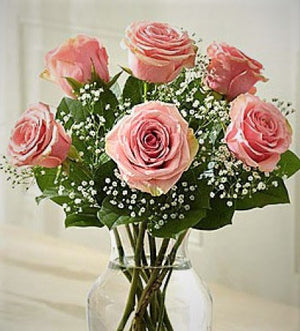 Valentine's Day Rose Bouquet, Standard Half Dozen