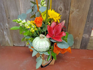 Thanksgiving Flower Bouquet (Autumn Colors)