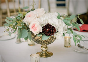 Floral Centerpiece - Wintery Mix