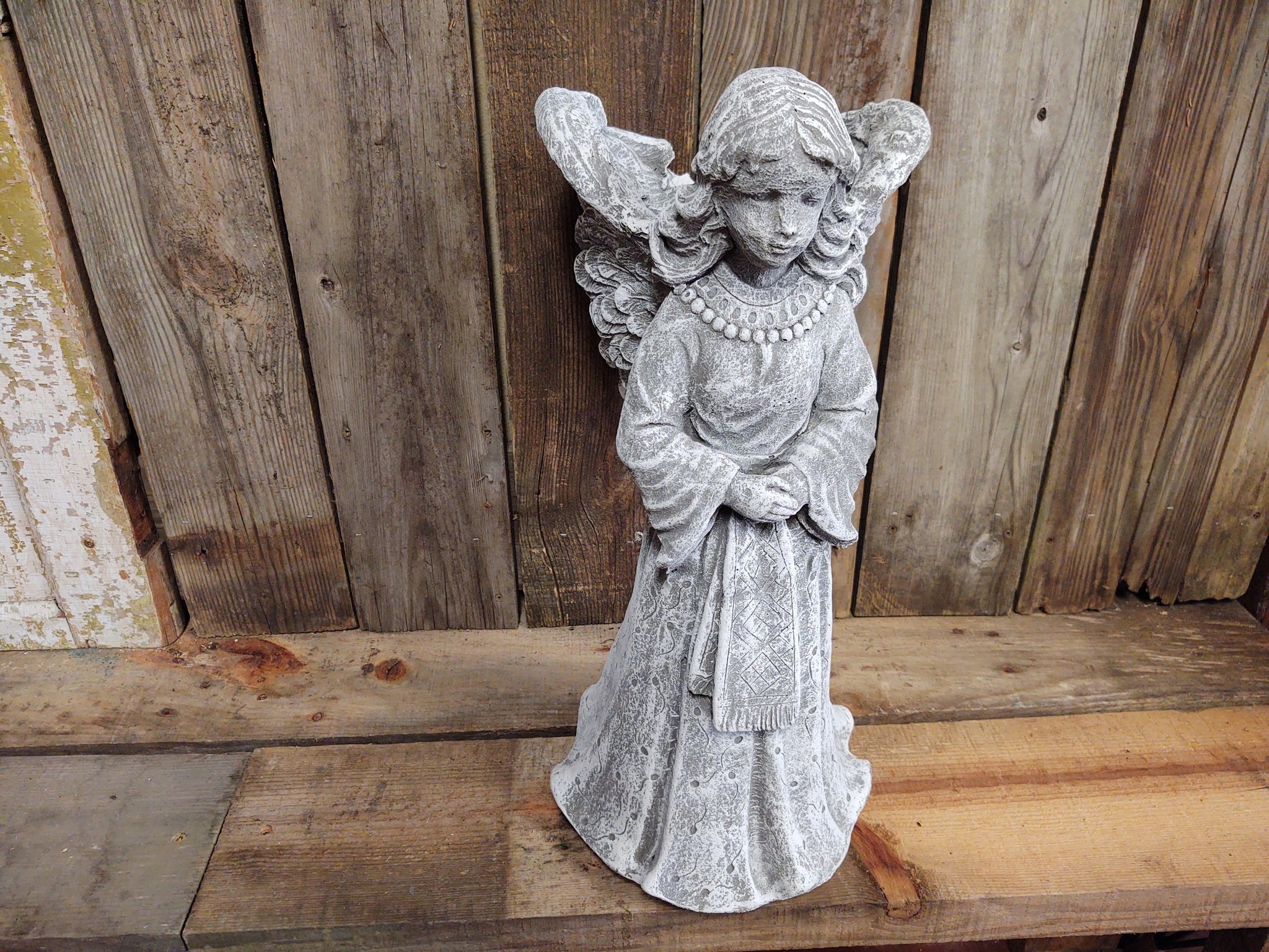 angel planter pot Memorial Garden Angel Planter