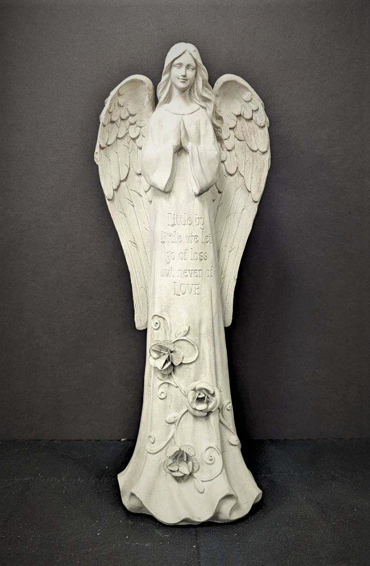 Memorial Garden Angel, We Let Go of Loss