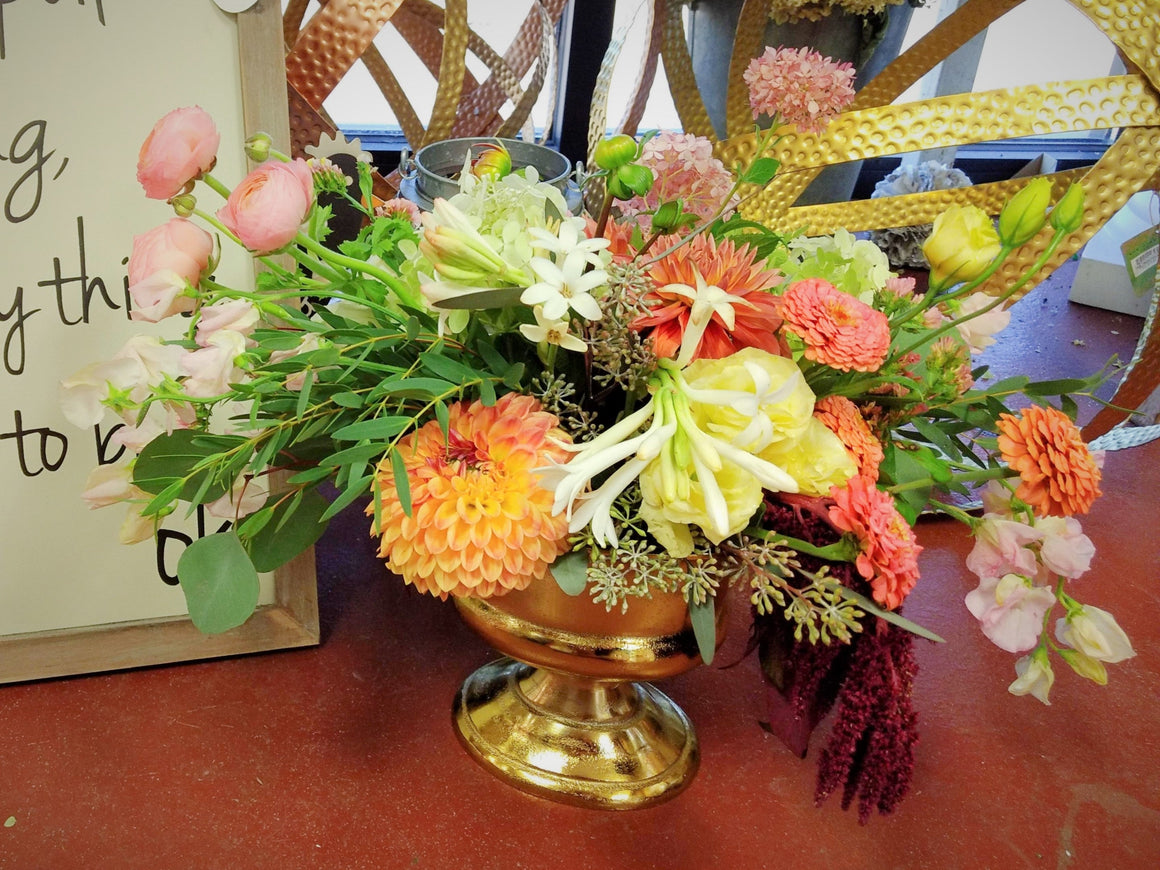 Thanksgiving Floral Centerpiece